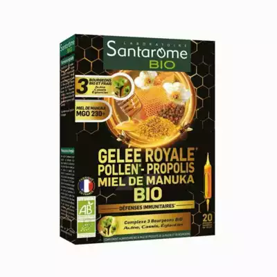 Santarome Gelée Royale Pollen Propolis Miel De Manuka Bio à Bourg-lès-Valence