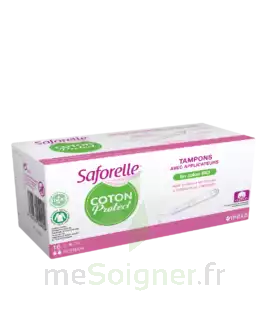 Saforelle Coton Protect Tampon Avec Applicateur Normal B/16 à Bourg-lès-Valence