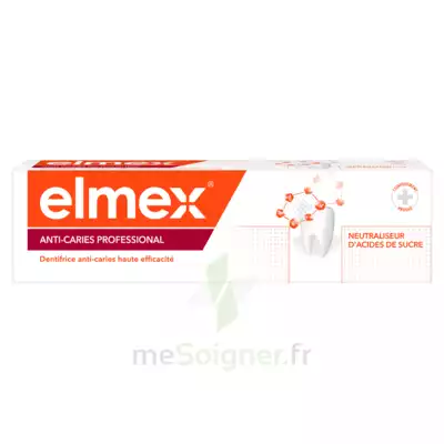 Elmex Anti-caries Professional Dentifrice T/75ml à Bourg-lès-Valence